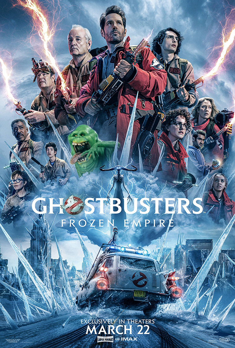Ghostbusters Frozen Empire movie